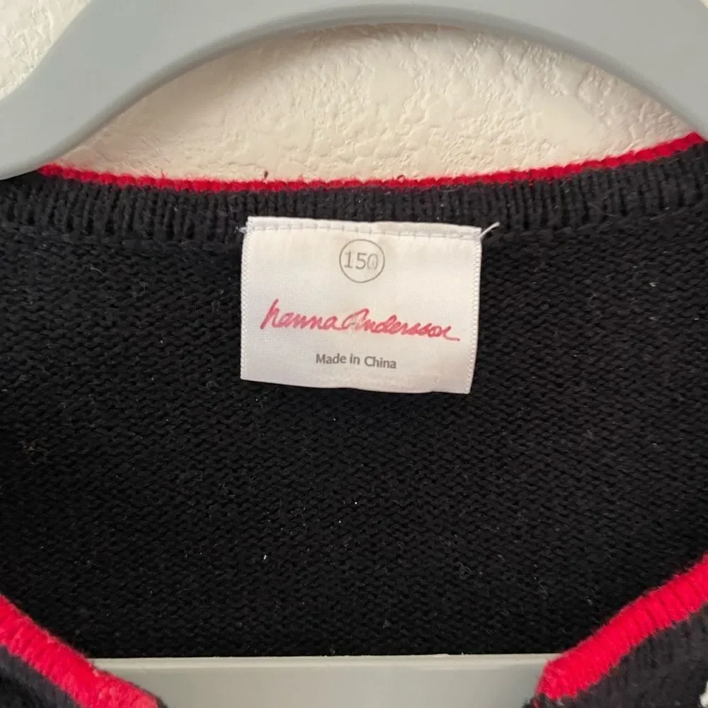 ‎Hanna Andersson embroidered sweater